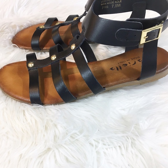 Miriella Shoes - Miriella leather gladiator sandals