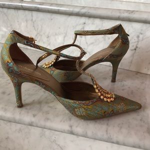 Enzo Angiolini Ea yearling Fabric Heel Shoe
