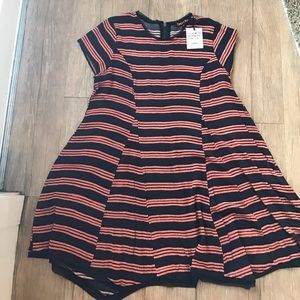 Stripped T-Shirt Dress