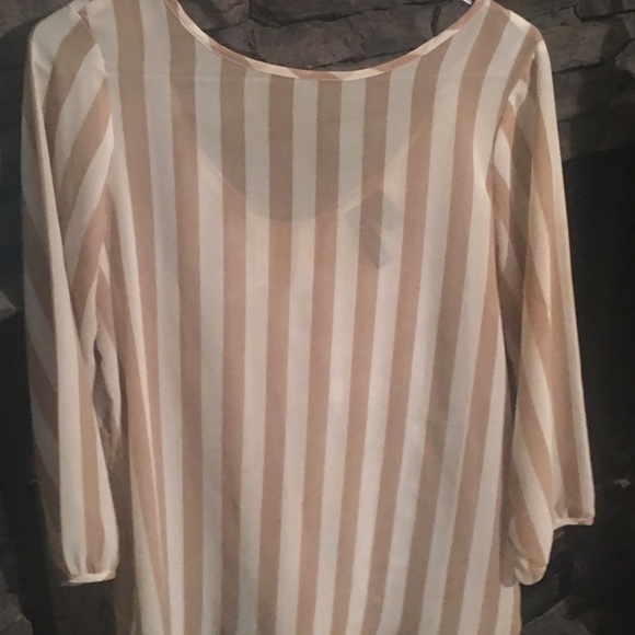 Boutique Sheer Blouse with Bow on back - Picture 2 of 2