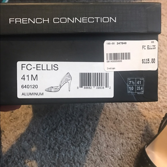 French connection grey heels - Picture 4 of 4