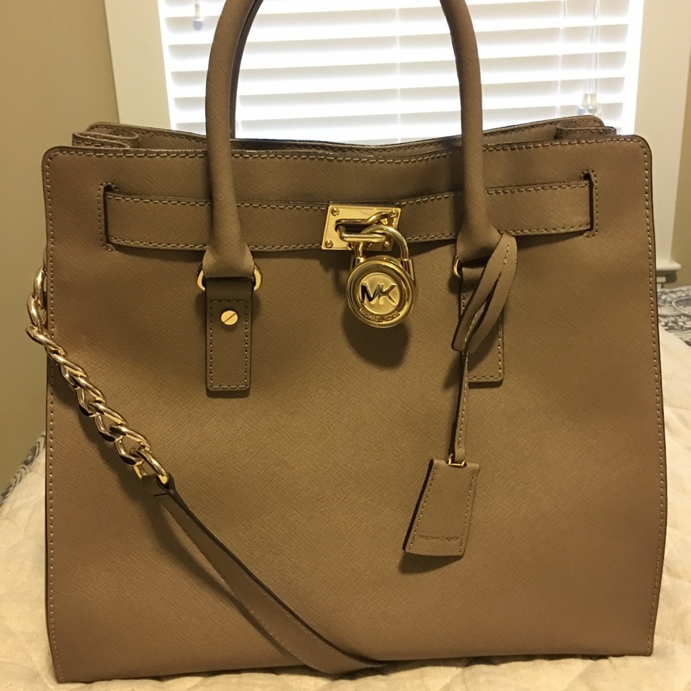 Hamilton Saffiano Leather Tote Large