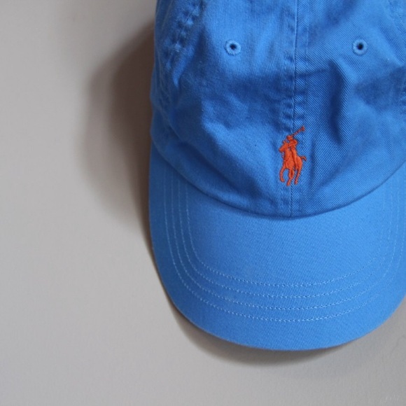 Blue Ralph Lauren Dad Hat - Picture 1 of 3