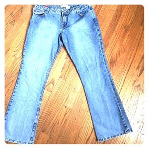 Arizona Bootcut Blue Jeans size 17