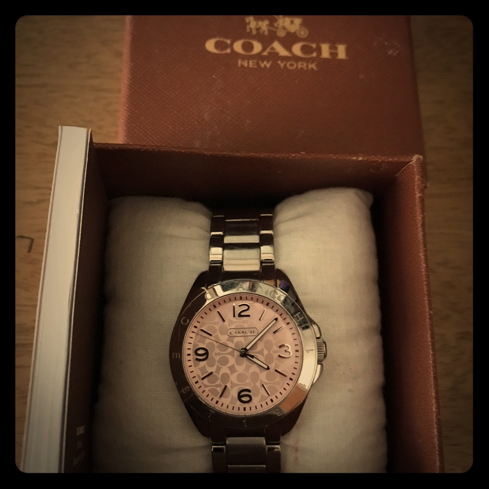 Coach watch purchased from Jared used a few times