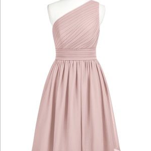 "Dusty rose" bridesmaid dress