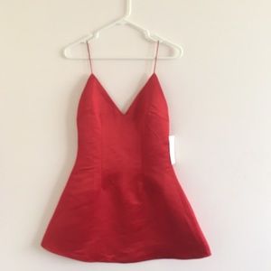 red fit and flare mini 🌹✨