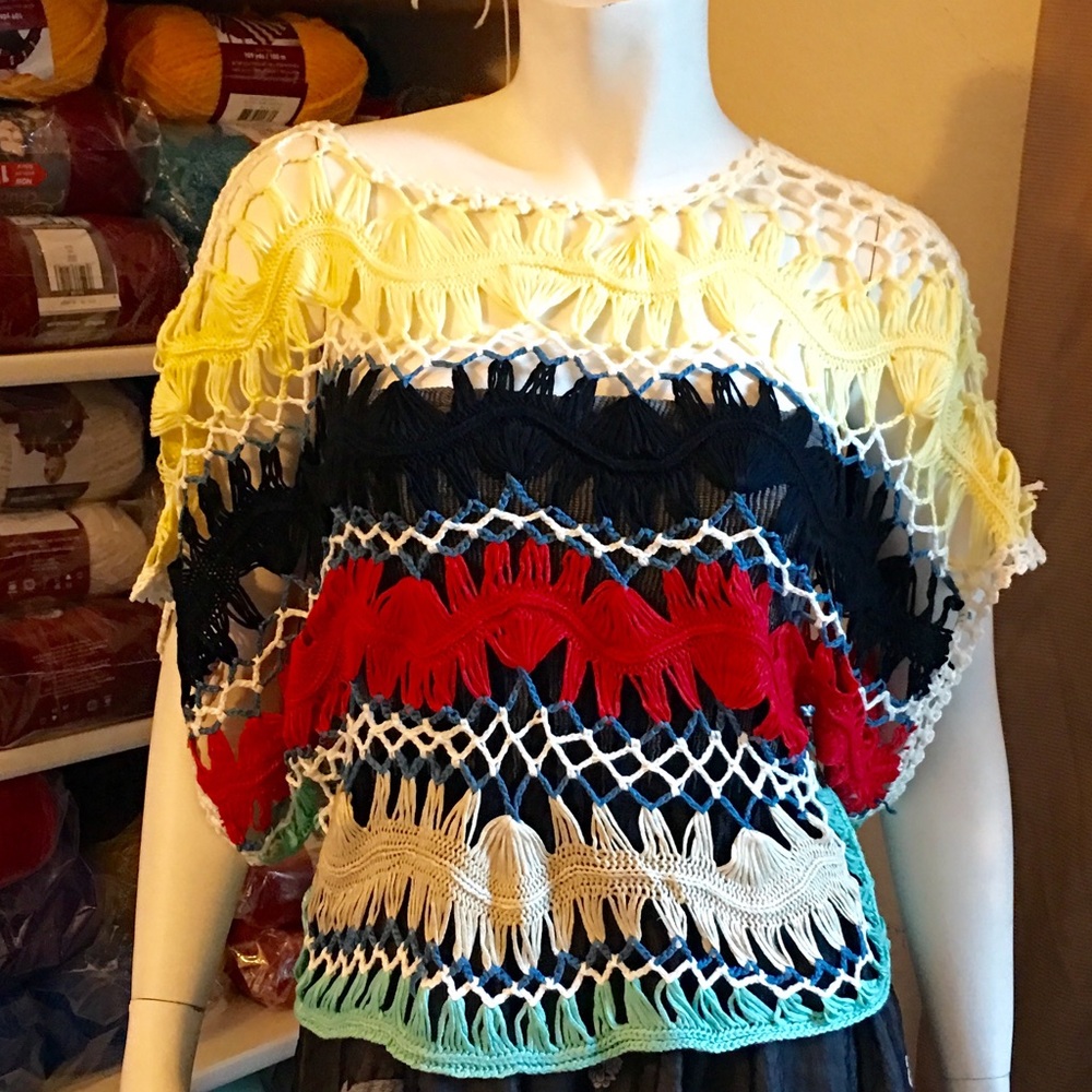 Beautiful Lacey Summer Crochet top