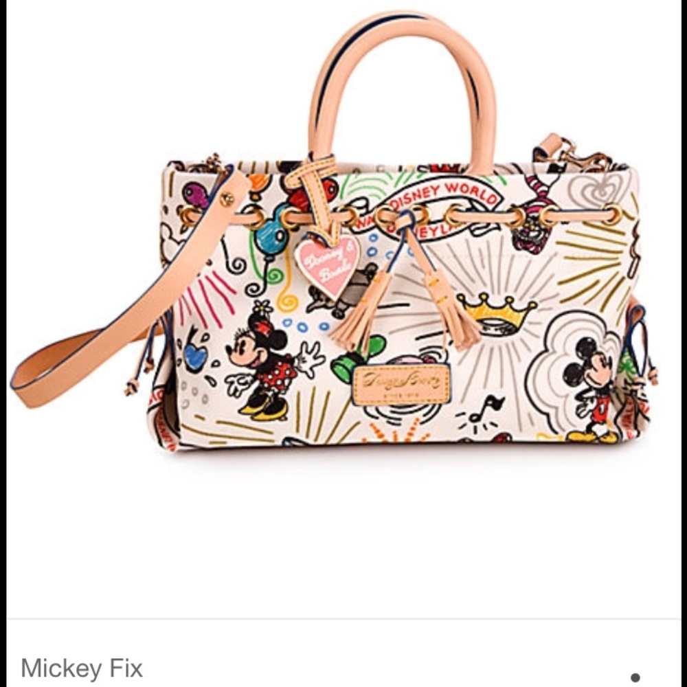 Disney Dooney and Bourke sketch purse
