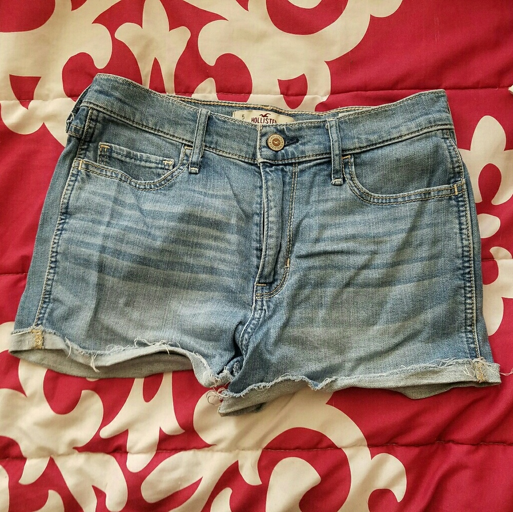 Hollister denim shorts