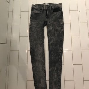 Wildfox gray wash jeans
