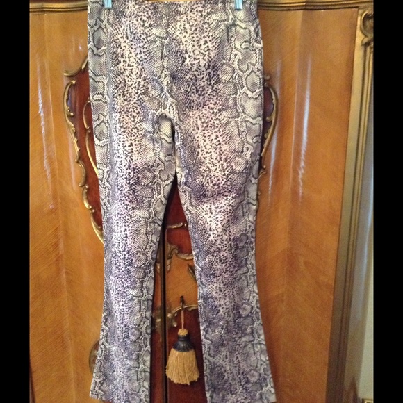 Guess Collection Snake Print Pants - Picture 3 of 5