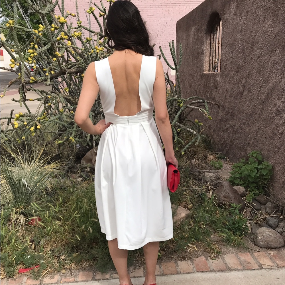 White Dress-LAST ONE-5 ⭐️ Rating-SALE - Picture 4 of 6