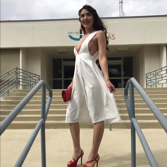 White Dress-LAST ONE-5 ⭐️ Rating-SALE - Picture 5 of 6