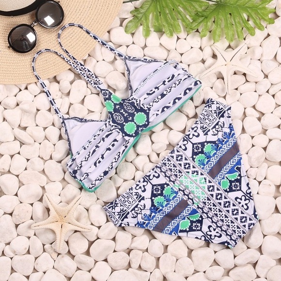 🔥ONE LEFT! 🔥JUST IN! Sporty Pastel Bikini - Picture 3 of 7