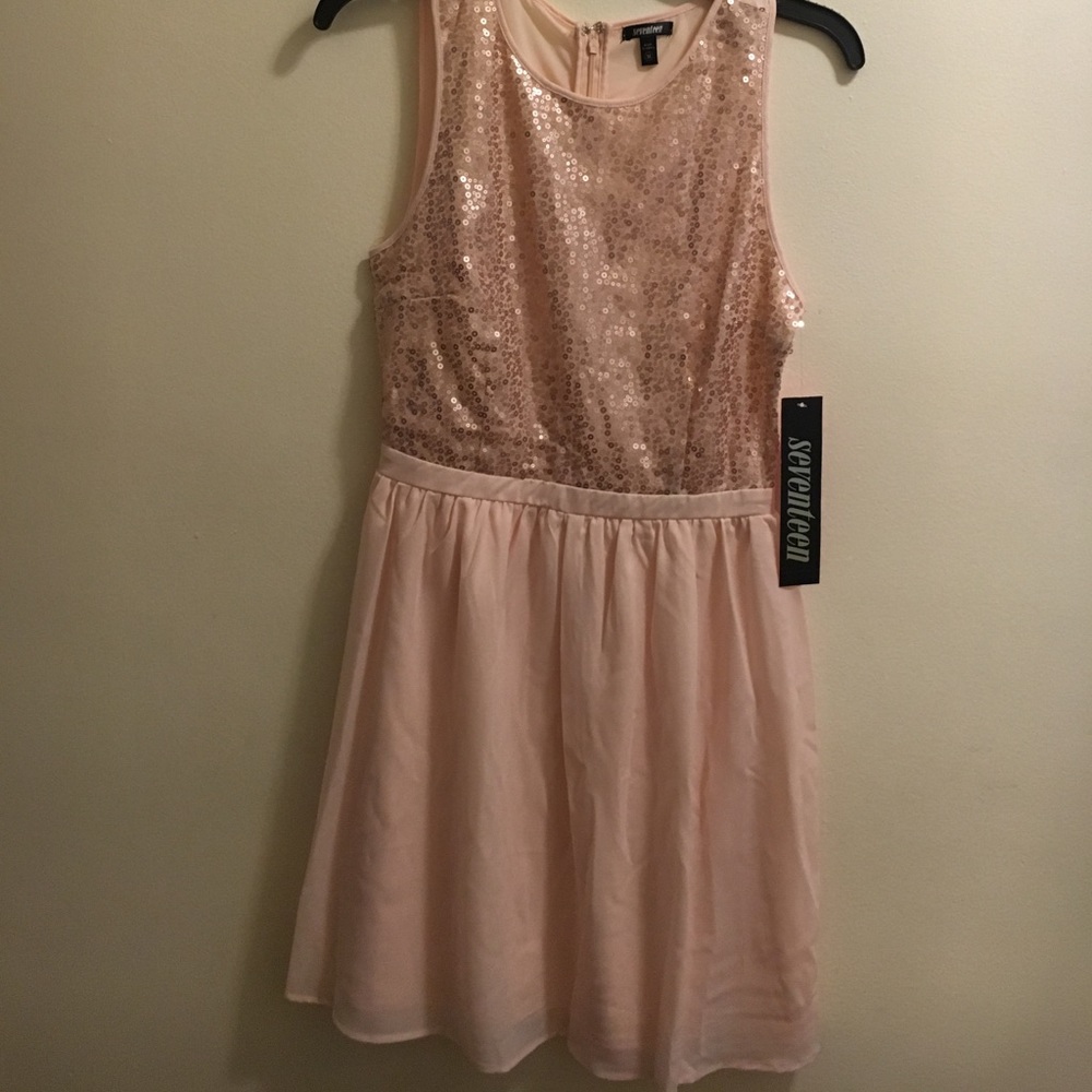 Pink Sequin Dress