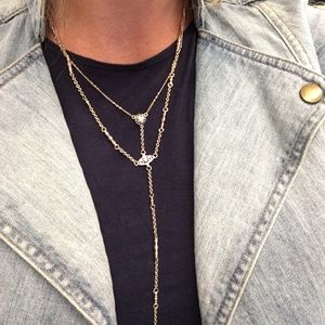 Coby necklace in rose gold