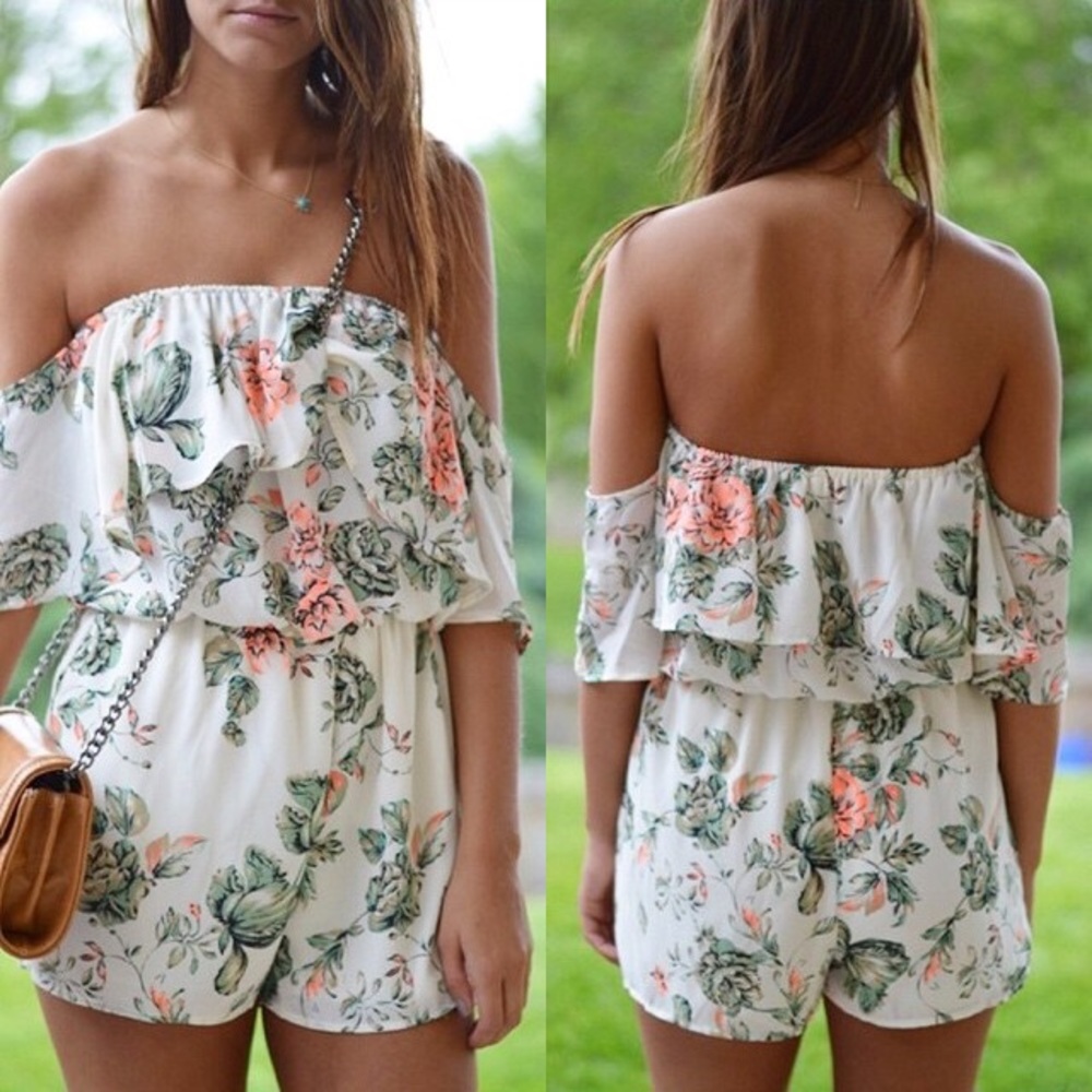Floral Romper