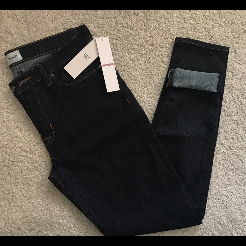 Hudson Midrise Nico Super Skinny Jeans