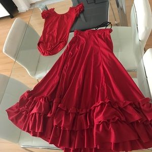 FLAMENCO Skirt and top