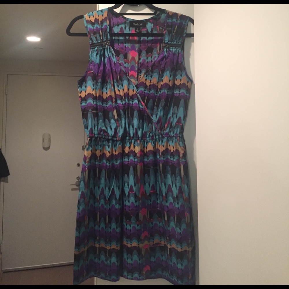 Charlie Jade multicolored pattern dress