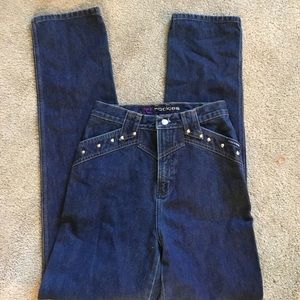 Rockies Jeans size 7 8 Inseam 36" studs