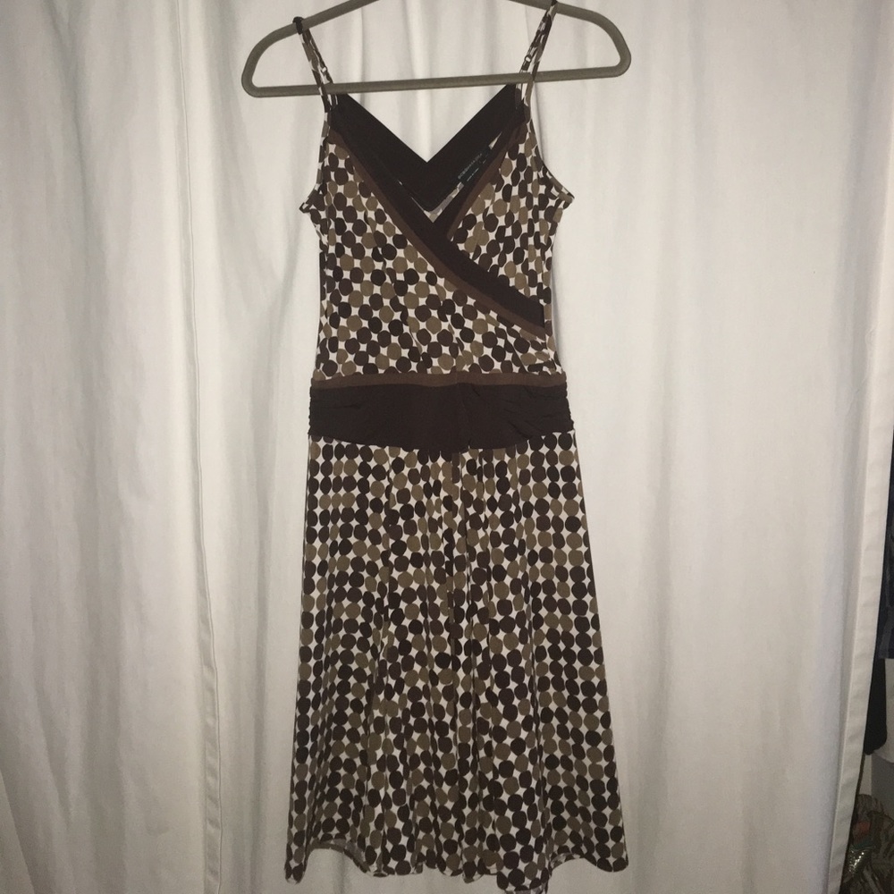BCBG Maxazria Brown Dress