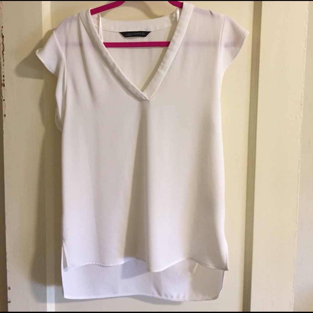 Zara Woman White Top