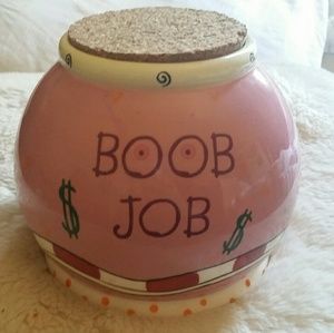 Boob Job Money Jar 44