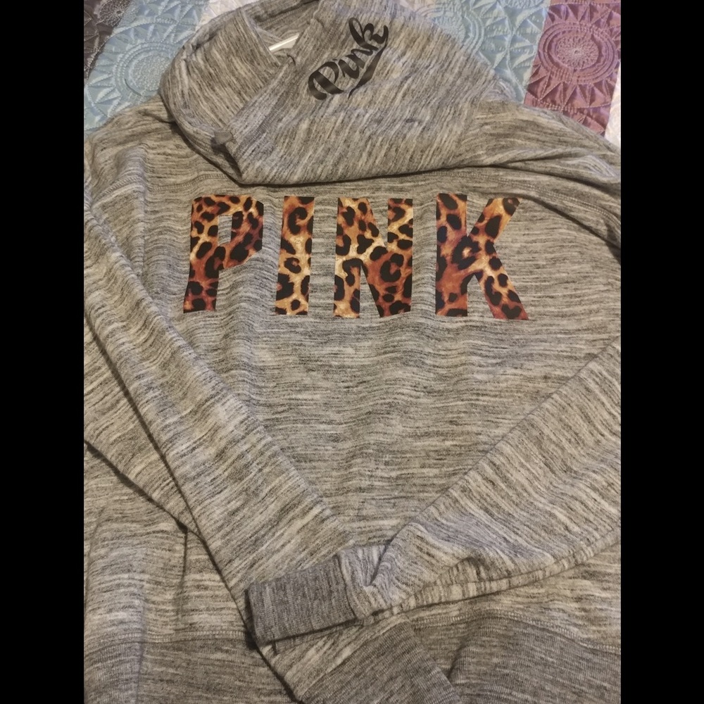 VS Pink Cowl Neck