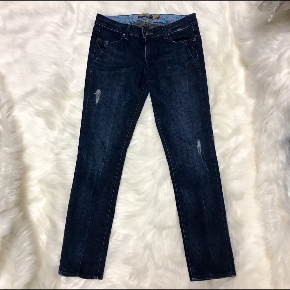 Paige Skyline Straight Leg Denim