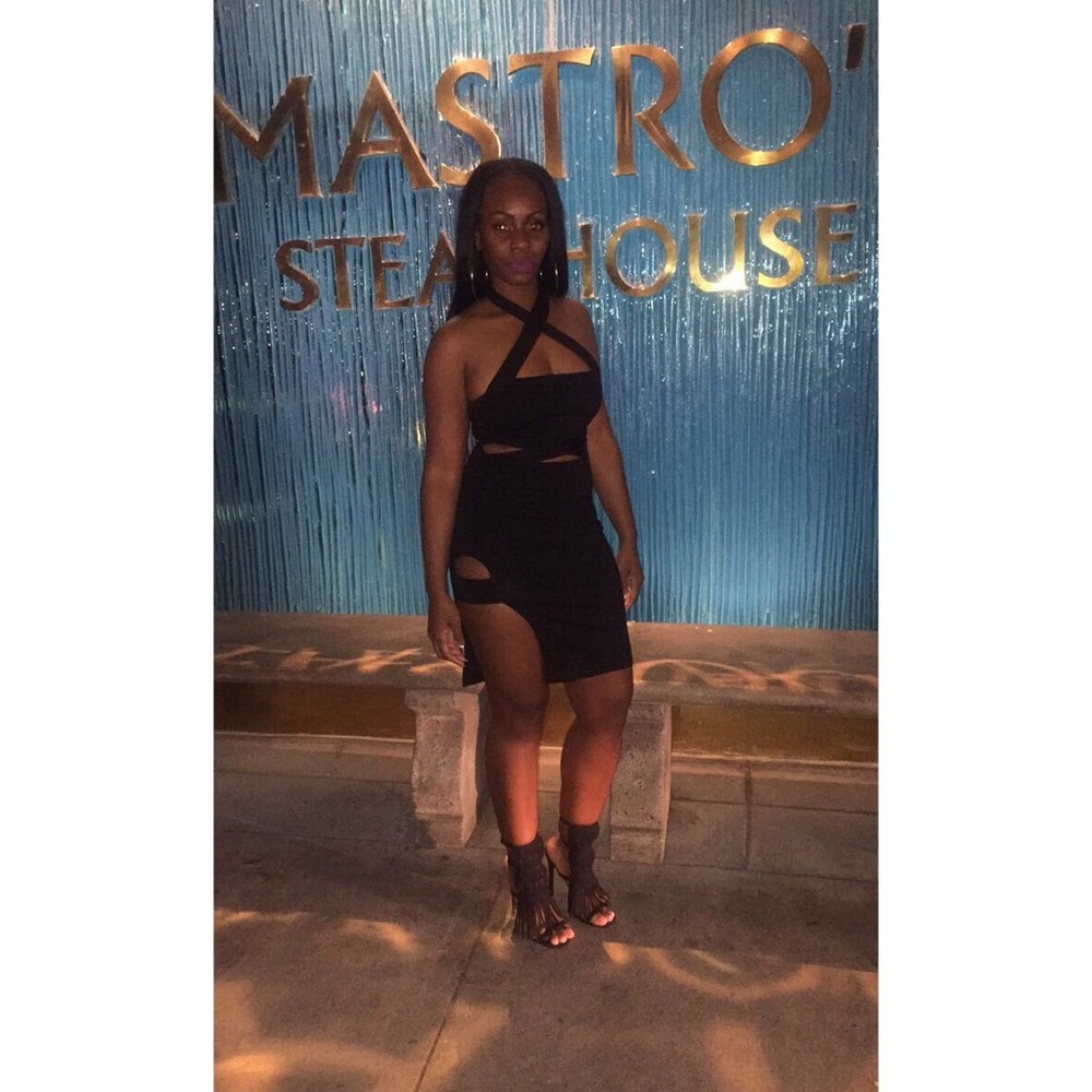 Nasty Gal Black Dress! Worn Once! S