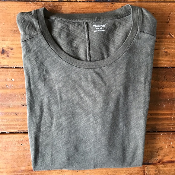 Madewell Tops - Madewell whisper cotton long-sleeve tee NWOT