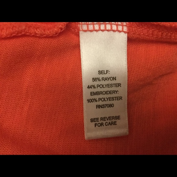 SOLD Embroidered Razorback Top - Picture 6 of 6