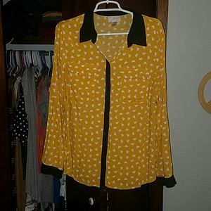 Chicken print blouse