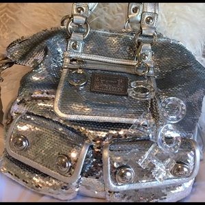 POPPY COACH Sequin Limited Edition Purse