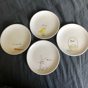 Rae Dunn Easter Collection Plates