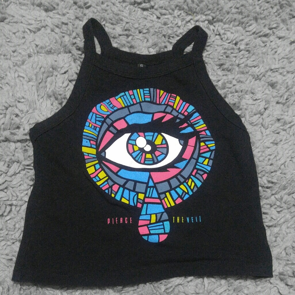 **SOLD ON MERCARI ***Pierce The Veil Crop Top