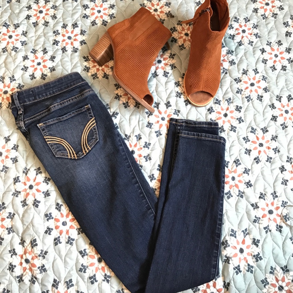 Hollister Blue Skinny Jean