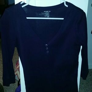 Old Navy 3 quarter shirt, small