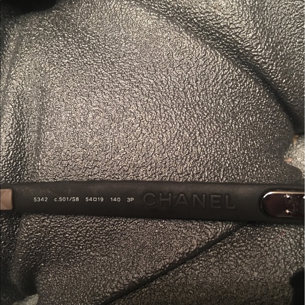 Chanel black cat eye quilted black denim - Picture 5 of 8