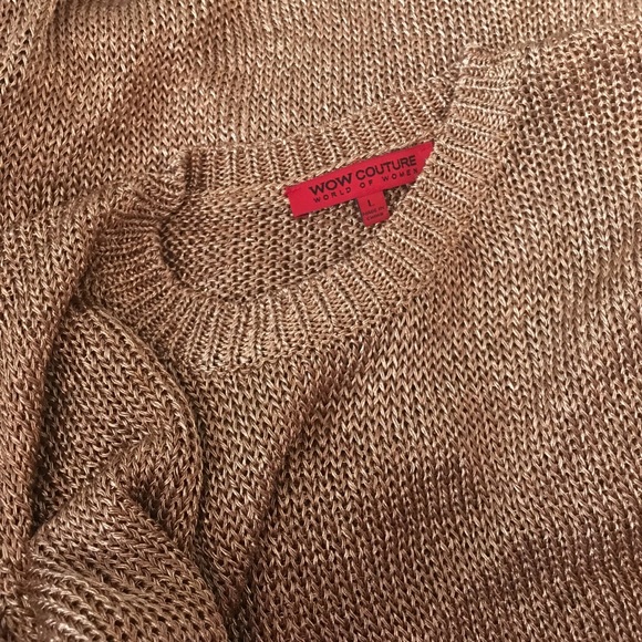 Everything is turning to gold knit dress - Picture 4 of 4