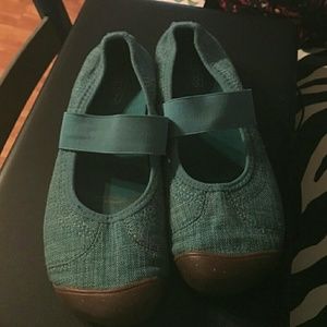 Keen Mary Janes Teal