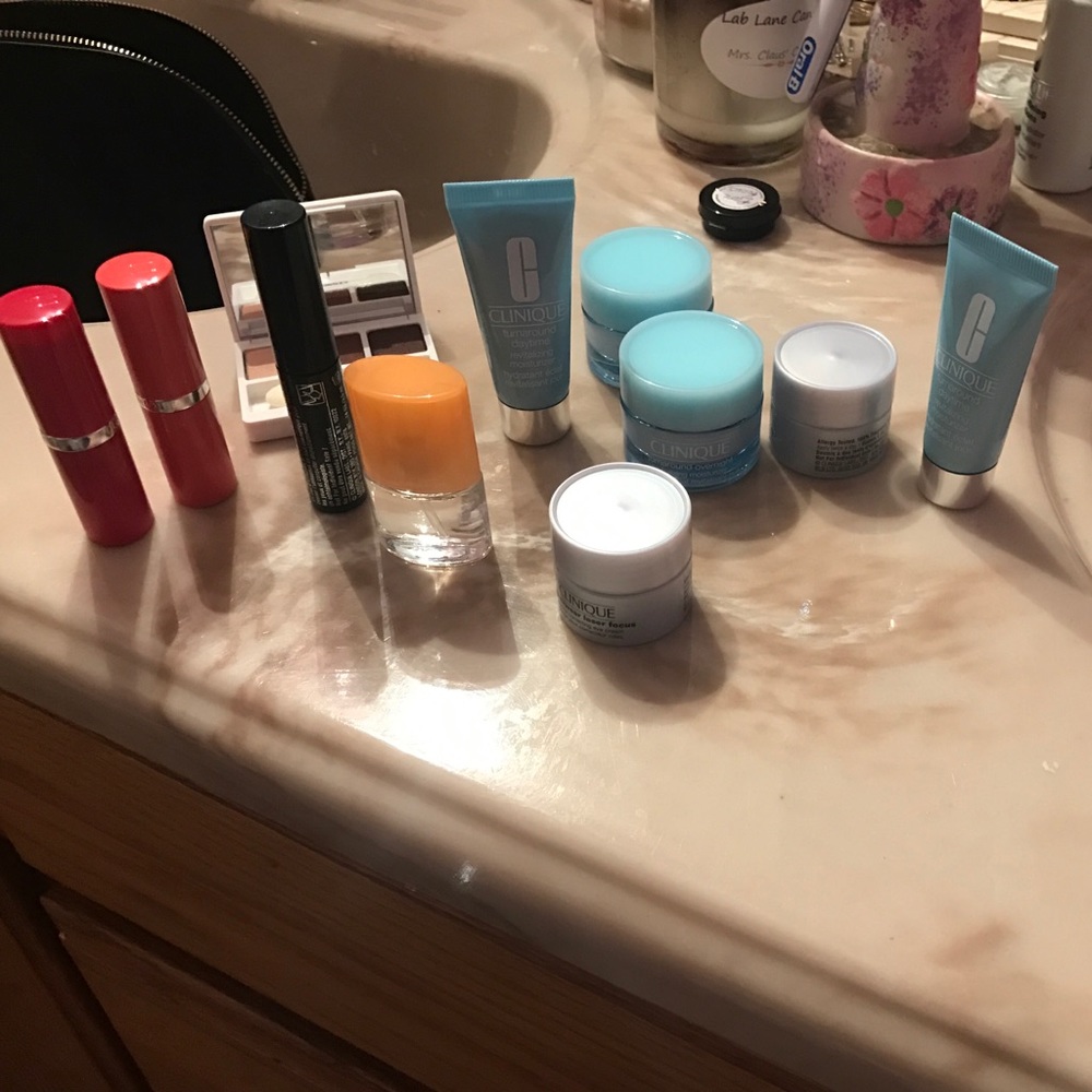 Clinique travel size products