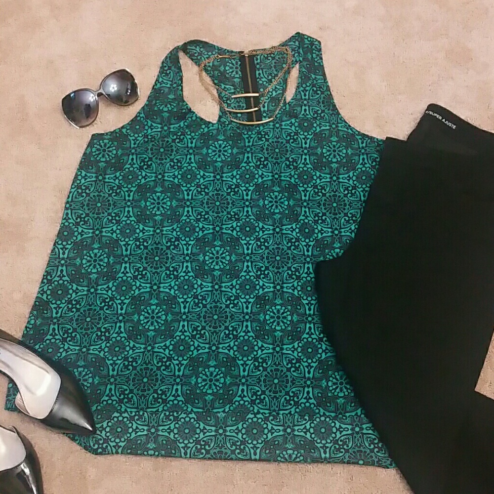 Racer back Tunic Tank Top