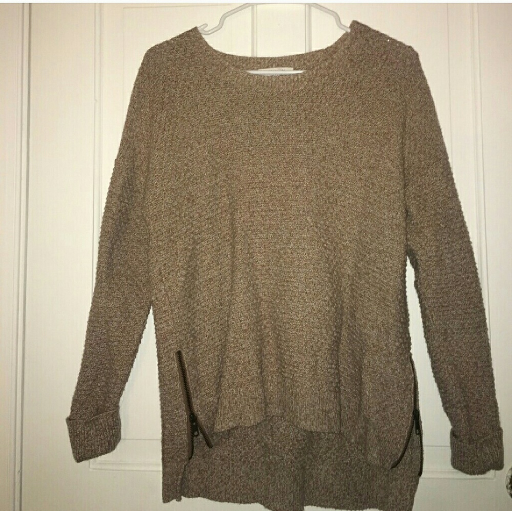Taupe Madewell sweater