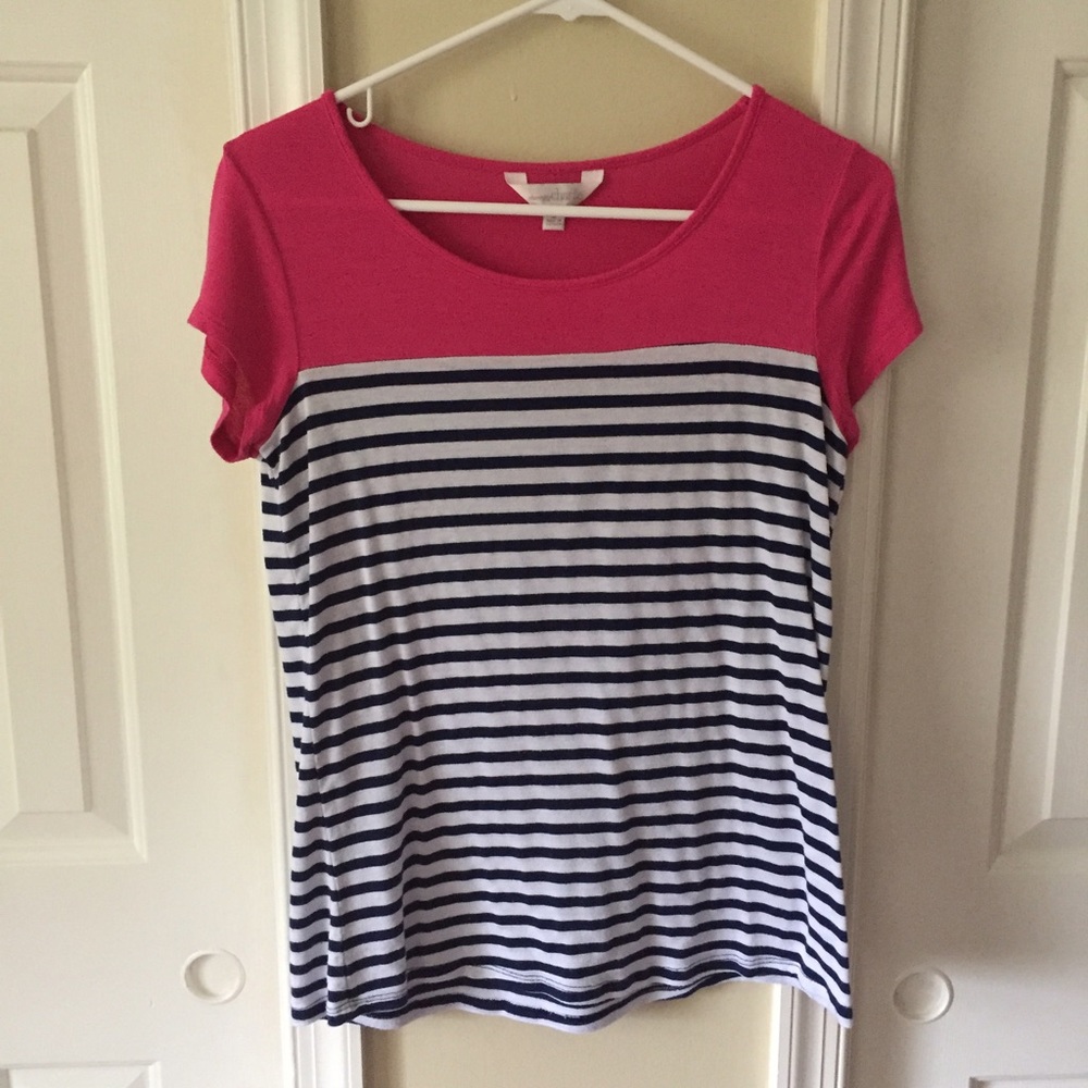 Charming Charlie Striped Tee