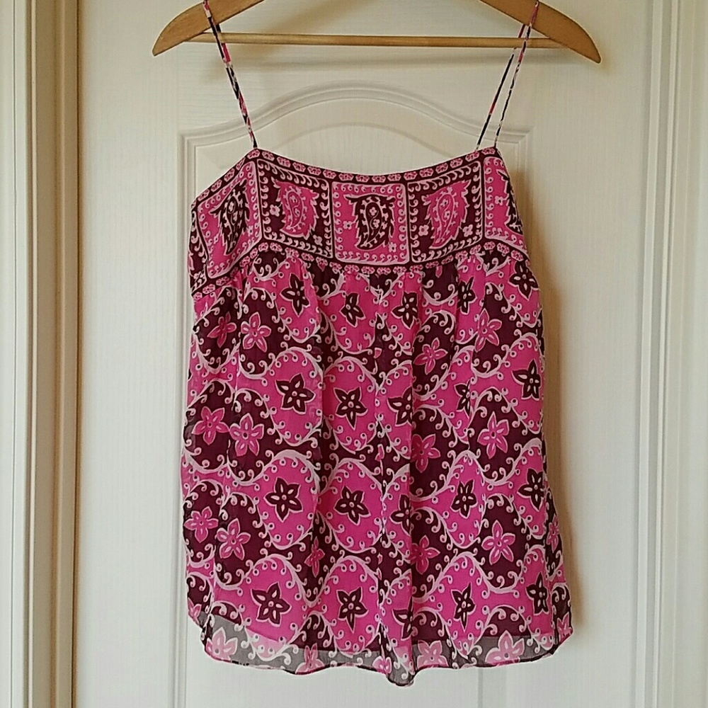 Milly New York Silk Cami Fully lined