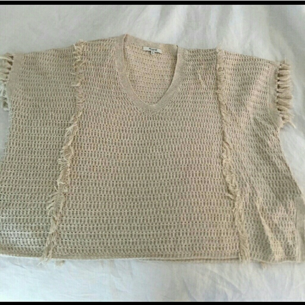 Madewell bohemian top