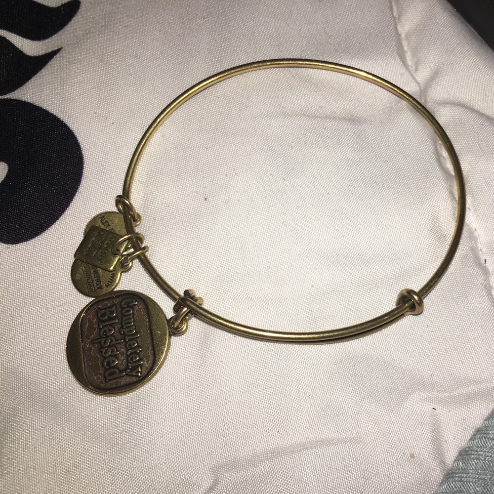 Gold Alex and Ani "Completely Blessed"